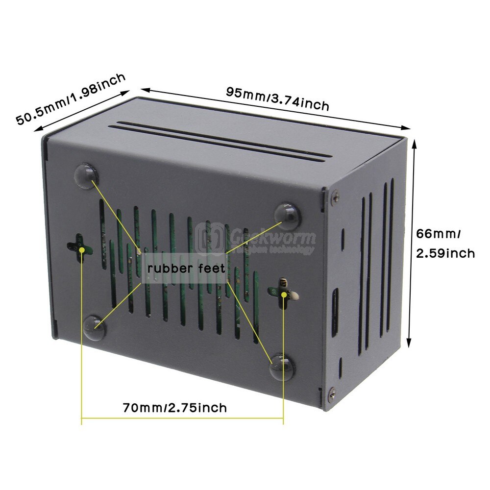 Raspberry Pi 4 Metal Case for Raspberry Pi 4 & Raspberry Pi Horizontal ICE Tower Cooler / CPU Cooling Fan