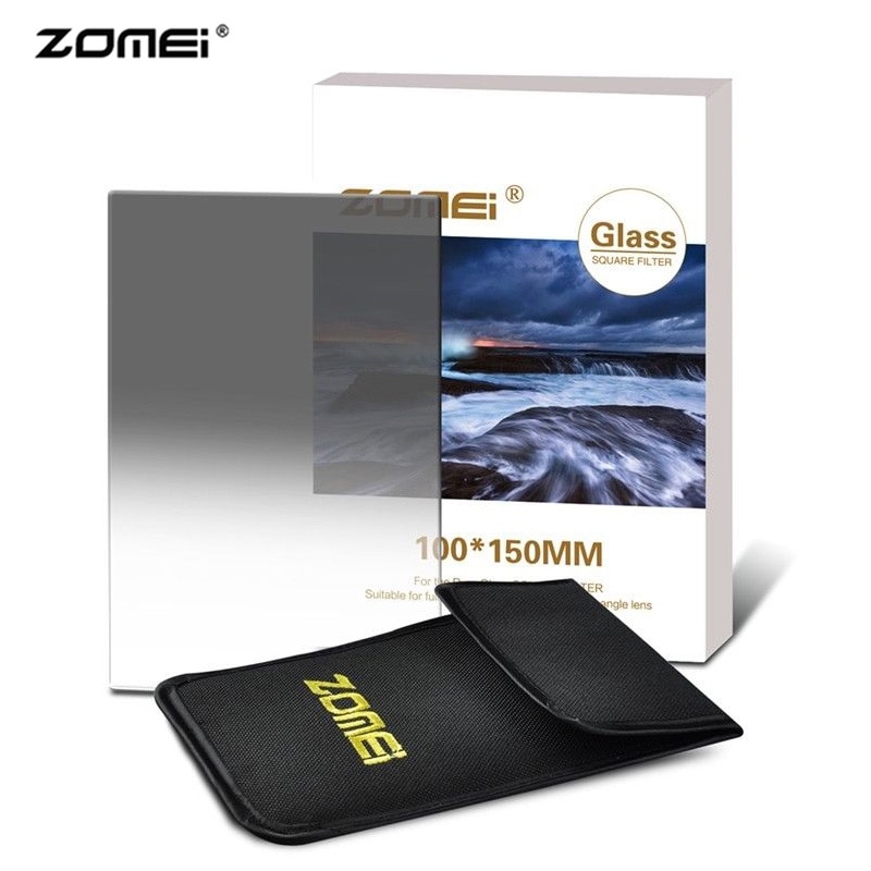 Zomei 150*100mm Platz Filter Optische Glas Filter Weich graduiert neutral Dichte Filter GND2 GND4 GND8 für Cokin Z SLR DSLR