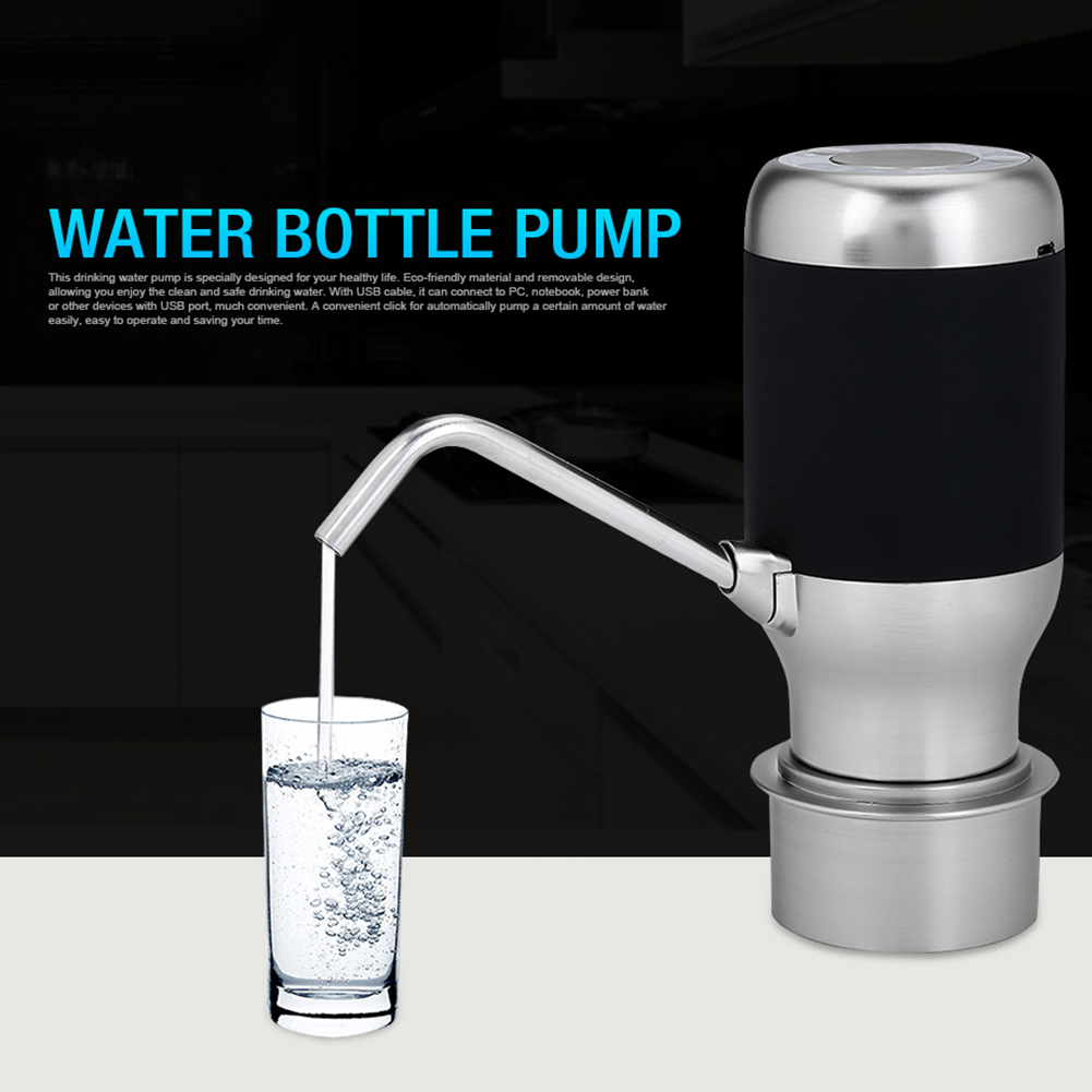 Wireless Electric Automatic Water Bottle Pump Smart Dispenser With Usb ...