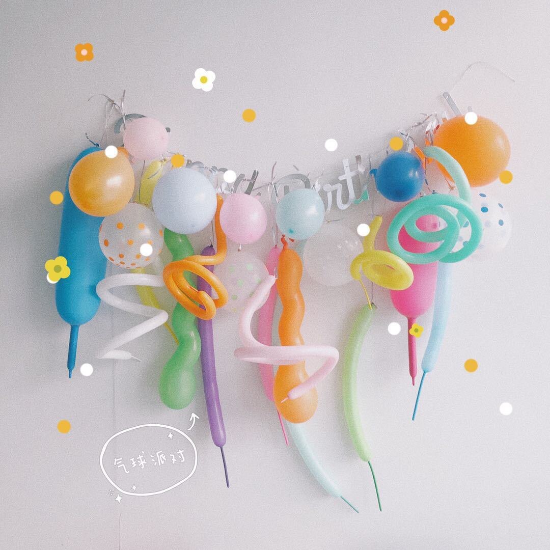 The newest Ins Wind Balloon Baby Birthday Party Decoration Party Photo Photographic Prop Rubber Balloons for kids room decor