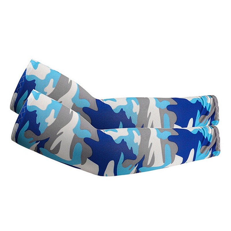 Maniche da braccio da gioco maniche da bicicletta protezione UV corsa maniche da ciclismo protezione solare scaldamuscoli bracciale da sole polsino: 3