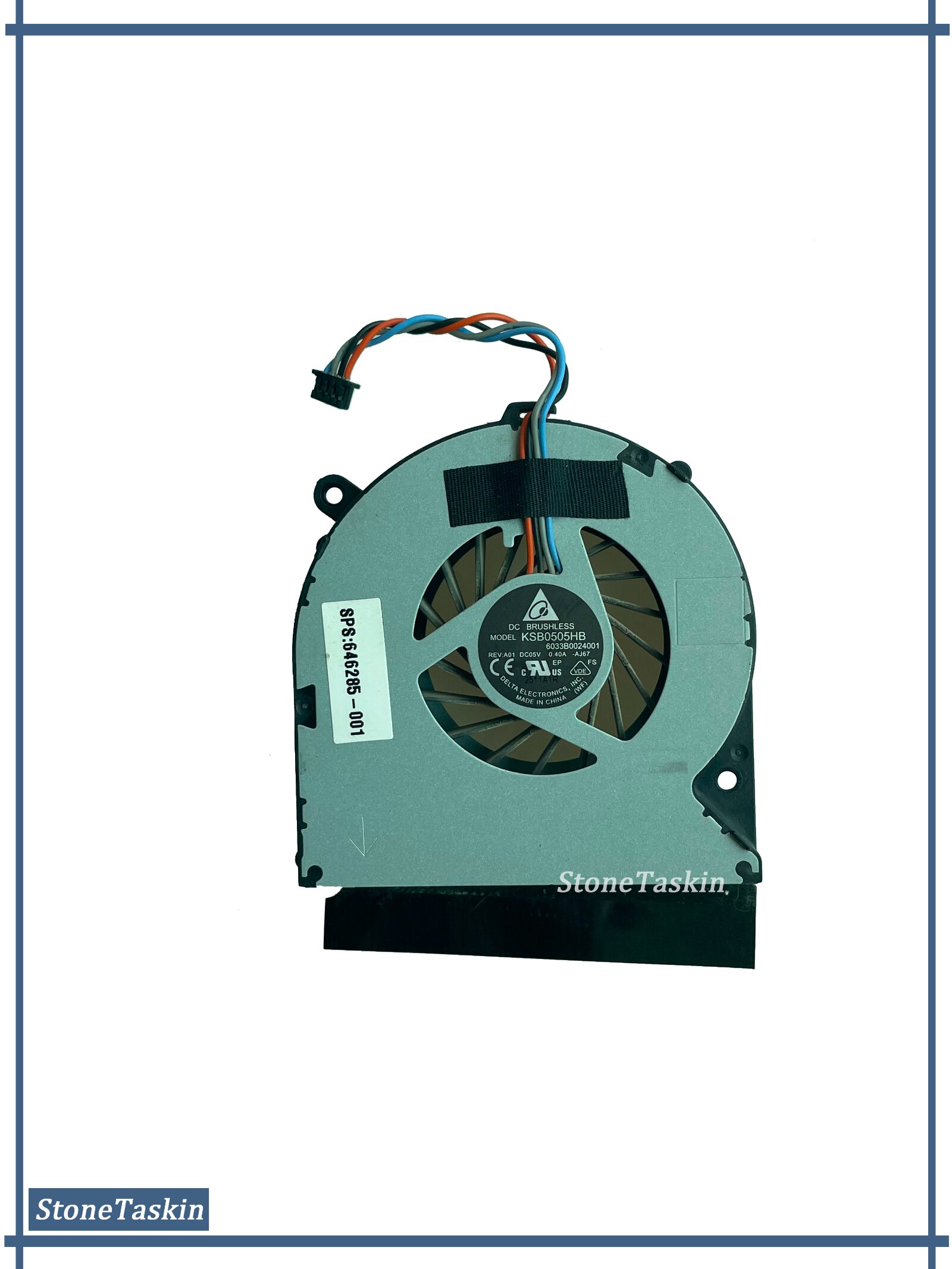 Original For HP Probook 4530S 4730S heatsink fan cooler Radiator 646285-001 CPU fan 646283-001 Heatsink Cooling: Fan Only