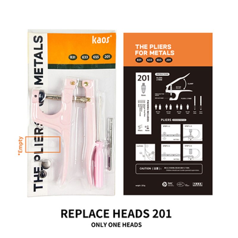 Set Snap Fasteners Kit Metalen Knop Snaps Met Fastener Snap Tang Meerdere Kleur Snaps Voor Kleding, Boek Puncher: 201