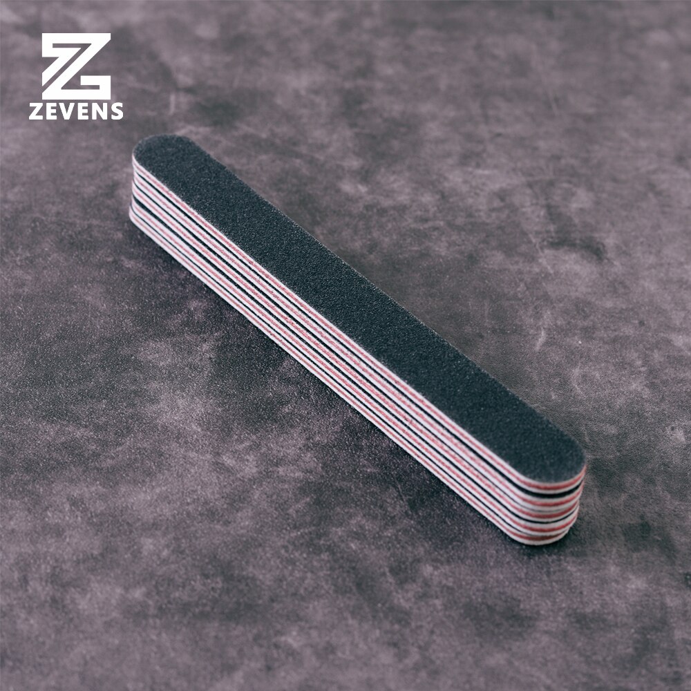 ZEVENS-barras de lijado de esmeril, 5 piezas, 240/180 de grano, tablero de esmeril de doble cara para herramientas de artesanía de cuero, herramienta de acabado pulido de bordes