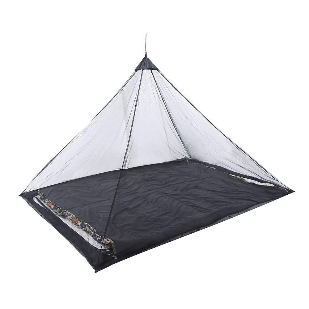Fonoun Mesh Stof Tent Mosquito Proof Zomer Ultra Licht Carry FNWS21: Black