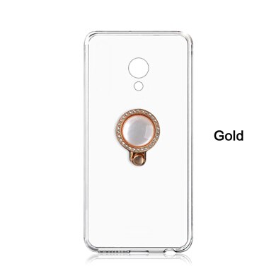 Funda for Meizu MX6 Cases 5.5 inch Soft Transparent TPU Rhinestone Case for Meizu MX6 Cover: 2