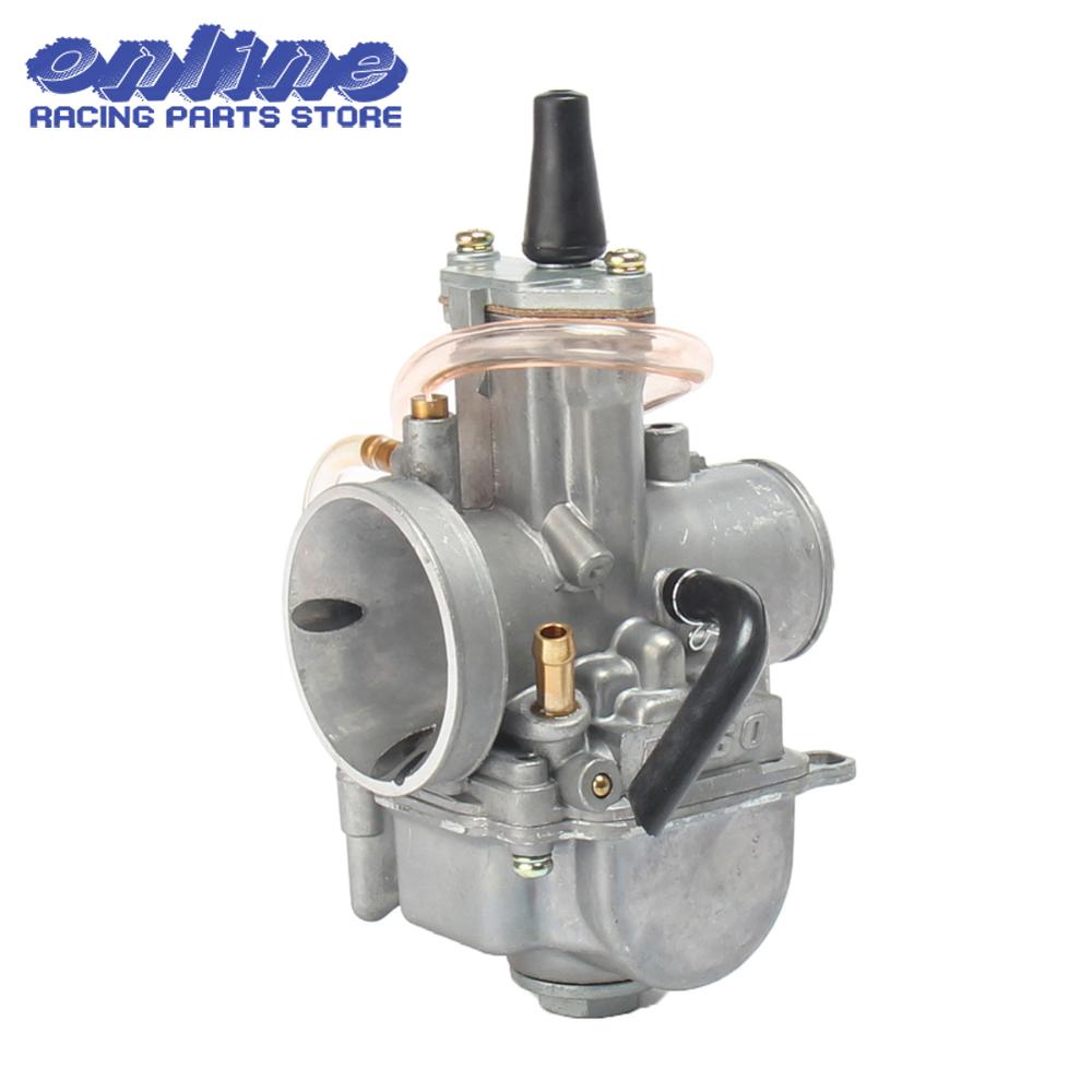 Carb for koso pwk28 carburetor Carburador 28mm with power jet fit on 2T/4T motorcycle engine racing motor