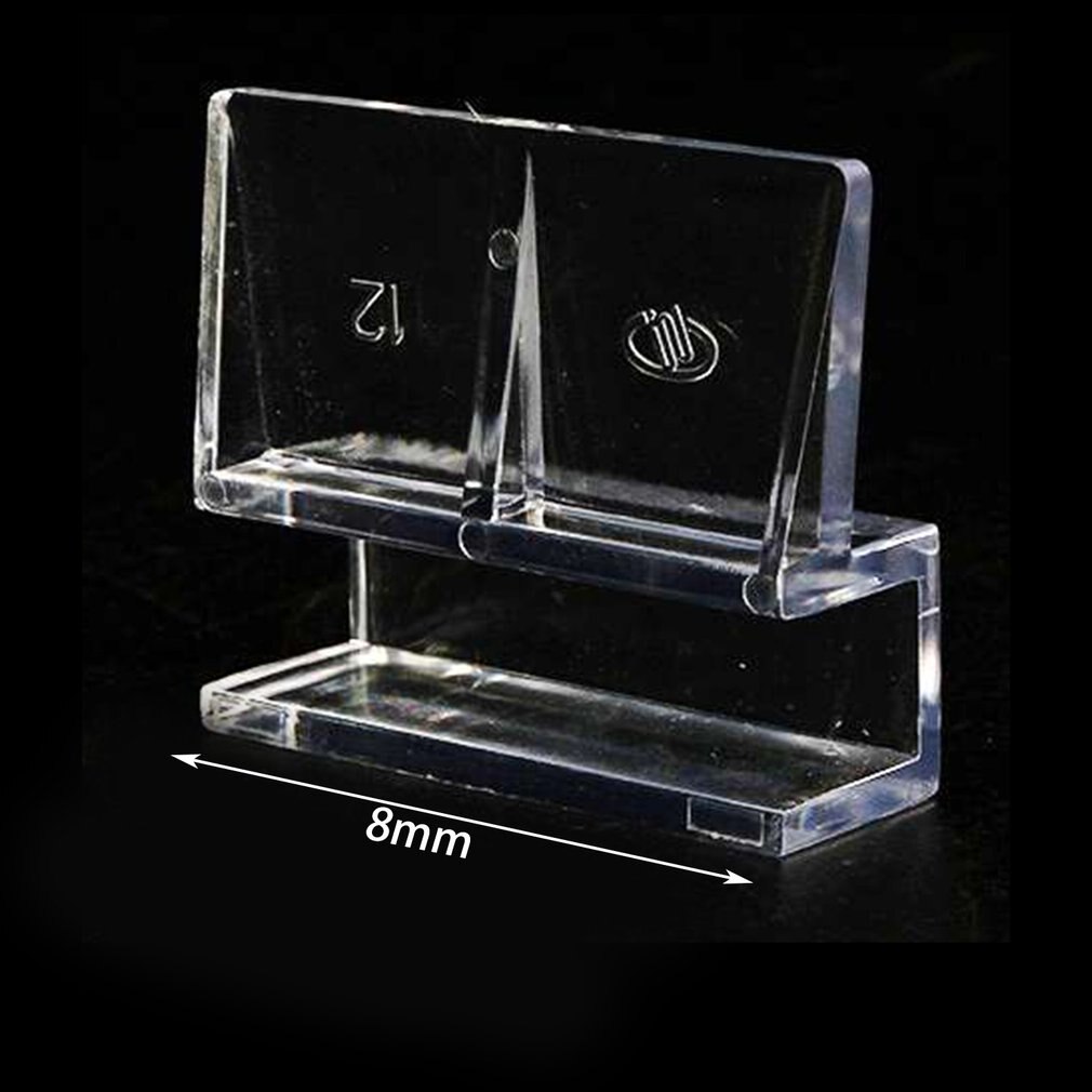 Aquarium Cover Acrylic Support Frame Aquarium Cover Bracket Shelf Acrylic Support Aquarium Bracket 6MM 8MM 10MM 12MM Glass