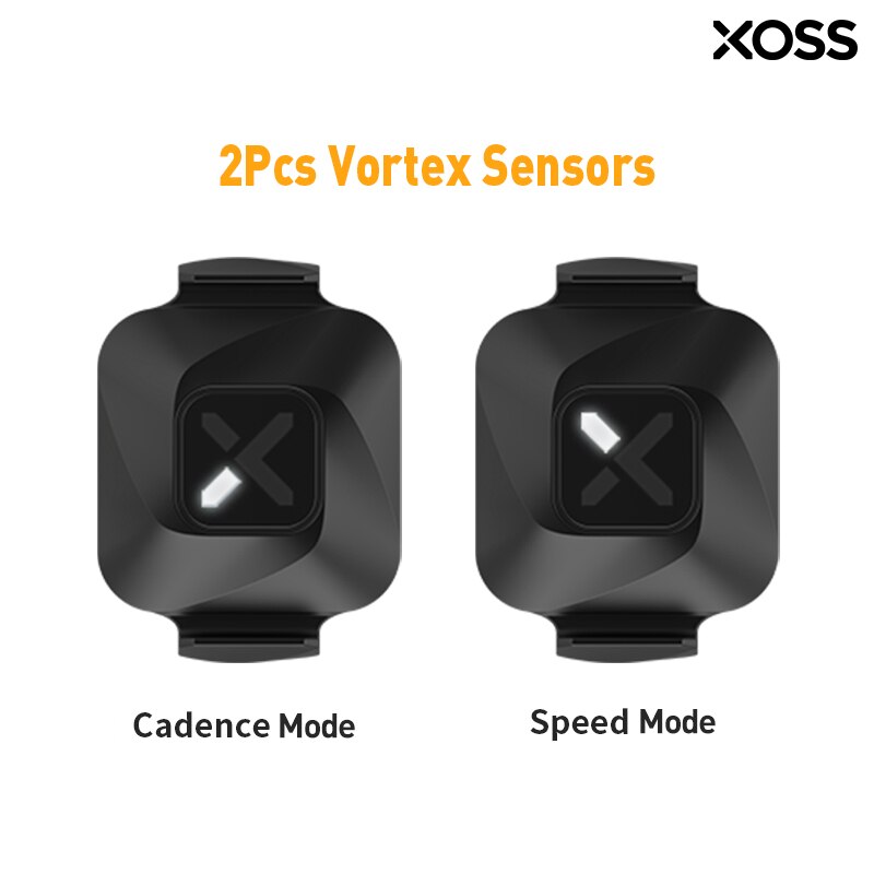 XOSS X1 Speed Cadence Sensor Cycling Computer Speedometer ANT+ Bluetooth Road Bike MTB Compatible For GARMIN iGPSPORT Bryton: VORTEX 2PCS