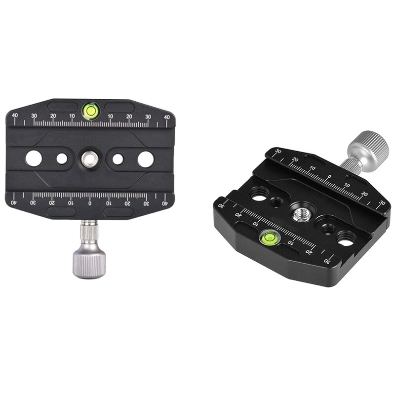 2 stück schnellwechselplattenklemmen aus aluminiumlegierung für arca swiss benro, cl -90n & cl -70n: Default Title