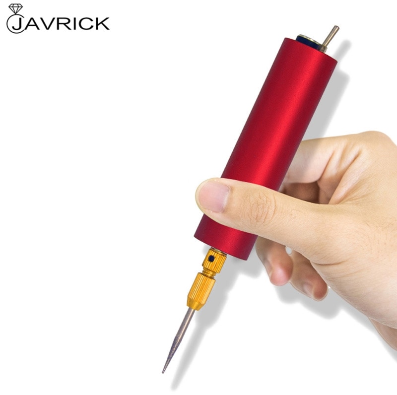 Juego de brocas giratorias de mano, Micro taladro eléctrico de aluminio, Kit de herramientas rotativas, fundición de resina, fabricación de joyas