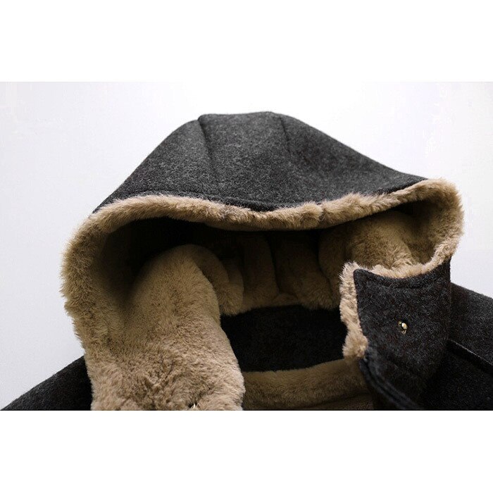 Cappotto da ragazzo materiale di lana Super morbido cappotto spazzolato e spesso inverno nuovi vestiti per bambini