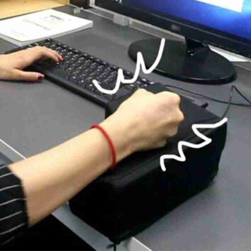 USB Big Enter Key Relieve Stress Plush Toy 1pc Throw Table Pillow Toys Anti-Stress Relief Super Size Stuffer Accent Desktop