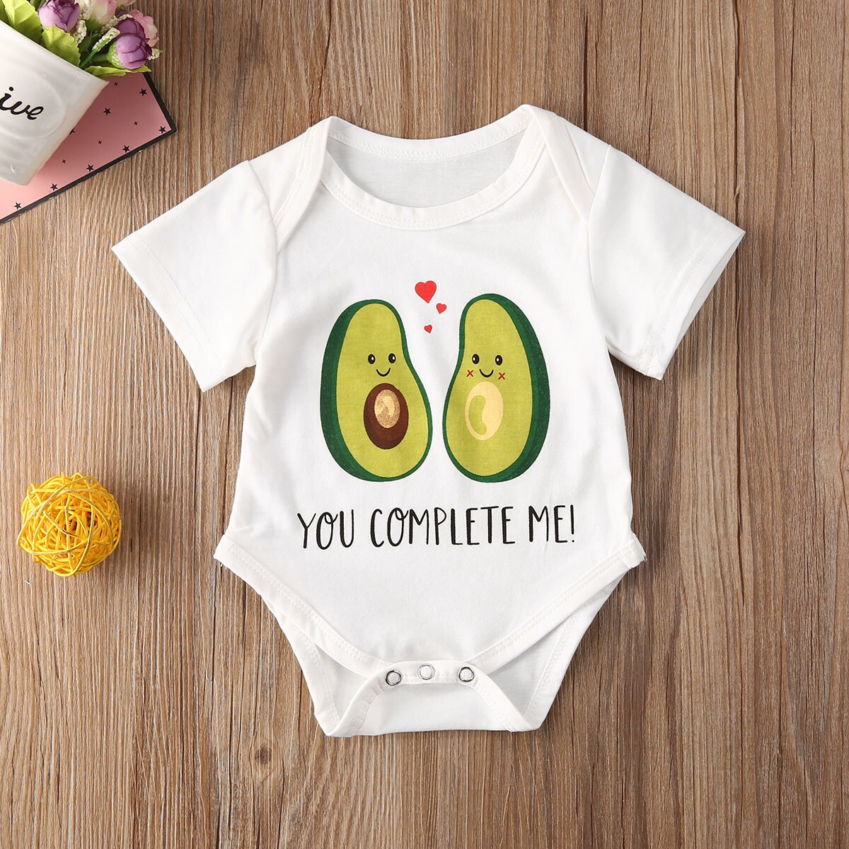 0-18M Nieuw Zuigeling Baby Meisjes Jongens Bodysuits Fruit Print Korte Mouw Katoen Jumpsuits 5 Stijl: C / 3M