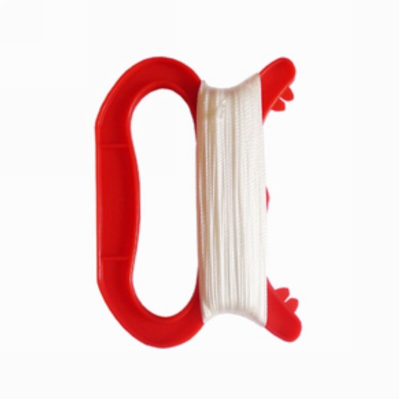 1pc 50M 100M High Strength Nylon Kite Line String Outdoor Flying Kite Letter D Shape Handle Line String Kite Accessories
