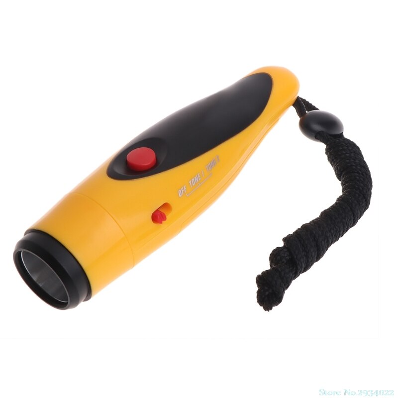 Electronic Referee Plastic Whistle Outdoor Survival Sport Football: Yellow
