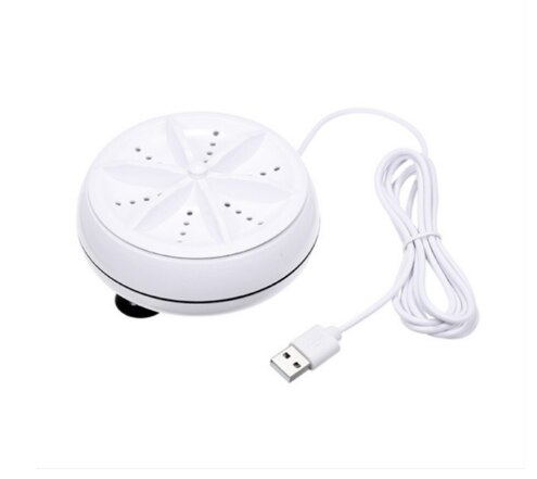 Mini washing machine portable ultrasonic turbine: A Two in one