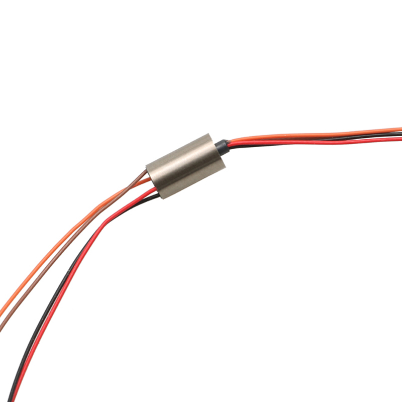 Anneau coulissant visuel pour poisson, 1 pièce, Dia.6/6.5/7.5mm 2/4/8/12CH 1A 2A, Joint rotatif conducteur pour cardan RC UAV PTZ: Bourgogne