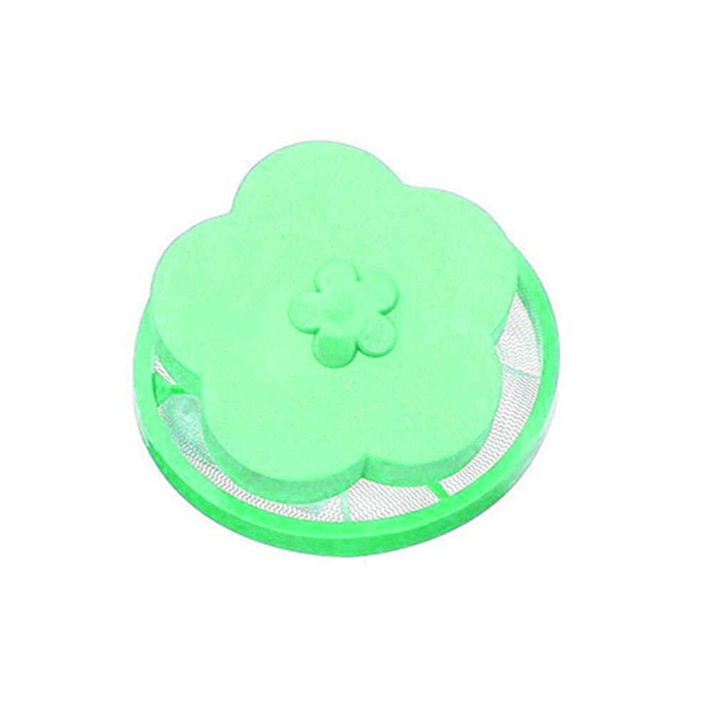 Vaskemaskine fnug filterpose flydende kæledyrsskindfanger filtrering hårfjerningsanordning uld rengøringsmateriel tøjnet: 1pc grønne