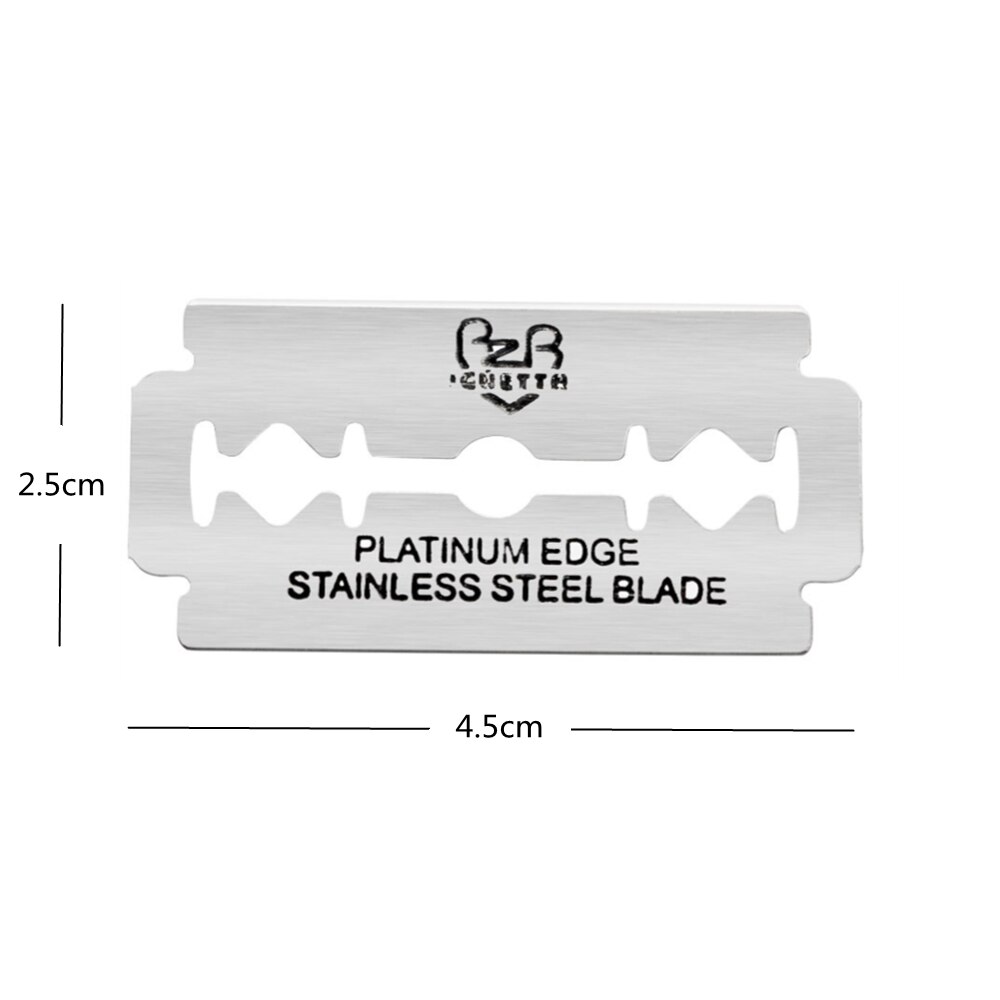 10/20/50Pcs Manual Sharp Razor For All Standard Double-Edged Double-sided Face Care Stainless Steel Shaving Razor Blade For Men