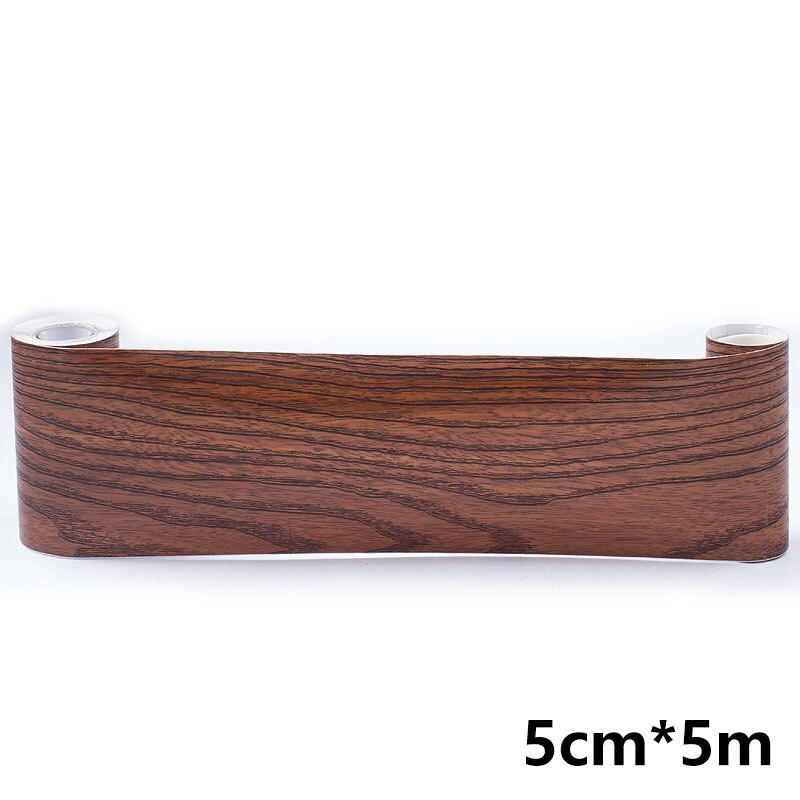 5M Self-Adhesive Baseboard Wall Stickers Transmission Skirting Board Window Sill Floor Ceramic Tile Sticker Corner Waist Line: L