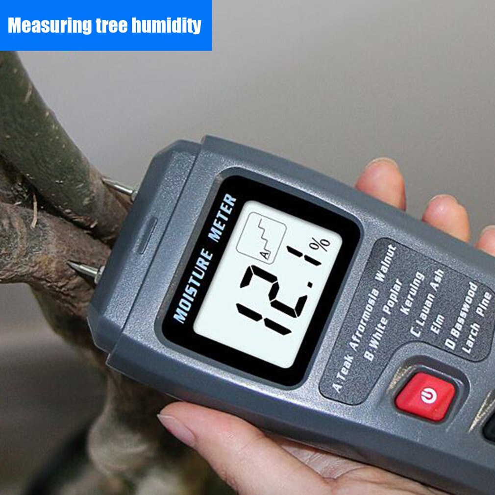Wood Moisture Tester Moisture Meter Wooden Floor Carton Moisture Measurement Moisture Meter Moisture Meter
