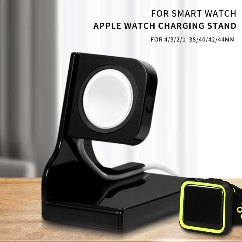 Wireless Smart Watch Charger plastic Bracket For Apple Smart Watch Wireless Watch Charger Base For Apple-Watch Series 6/5/4/3/2