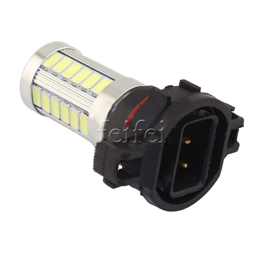 2 stks H16 33 SMD 5630 Auto Led Fog Lampen 33SMD Auto Dagrijverlichting richtingaanwijzer Achter Reverse lampen Wit geel Blauw