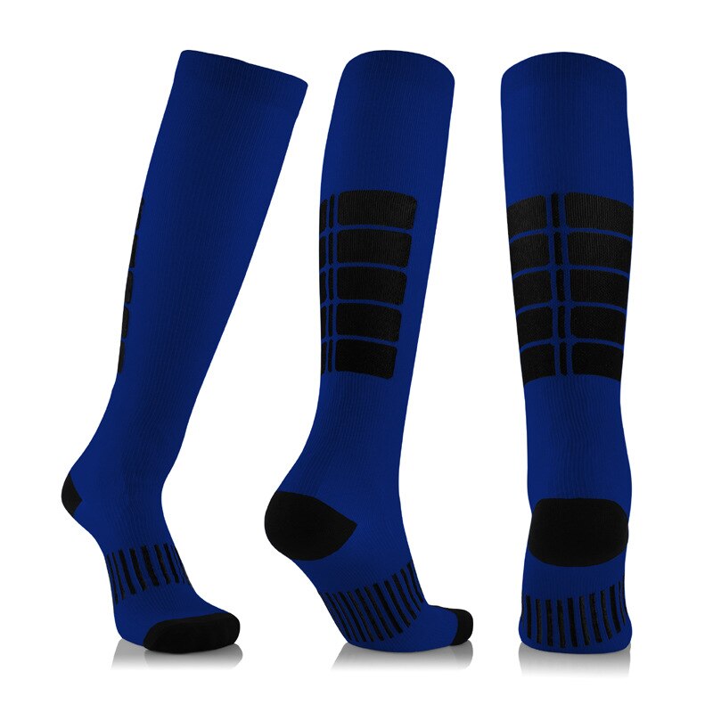 Gode baseball hockey sokker holdbar blandet farve 6 par / parti sports sokker unisex sport fodbold fodbold lange sokker