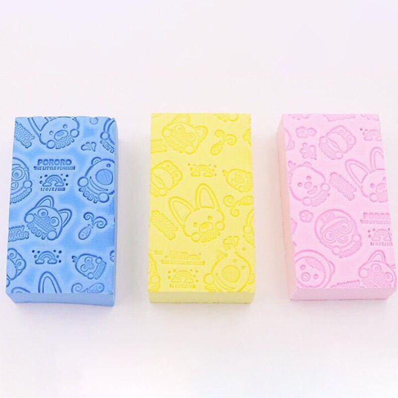 Magic Bath Sponge Exfoliating/Dead Skin Removing Sponge Body Massage Cleaning Shower Brush Bath Tools Bathroom For Kids Adult