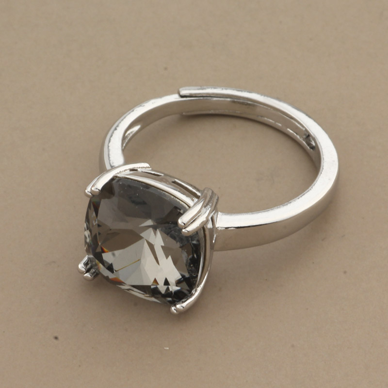 Anillos de lujo con forma cuadrada para mujer, joyería de clásico, joya para , anillo de boda, de joyería Vintage, 2022: Oro