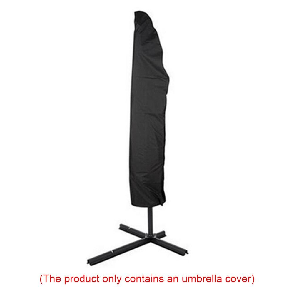 Suojaava iso aurinkovarjon päällinen 280cm /265cm /205cm suoja sisäpihan vedenpitävä 210d oxford-kankainen aurinkovarjon päällinen