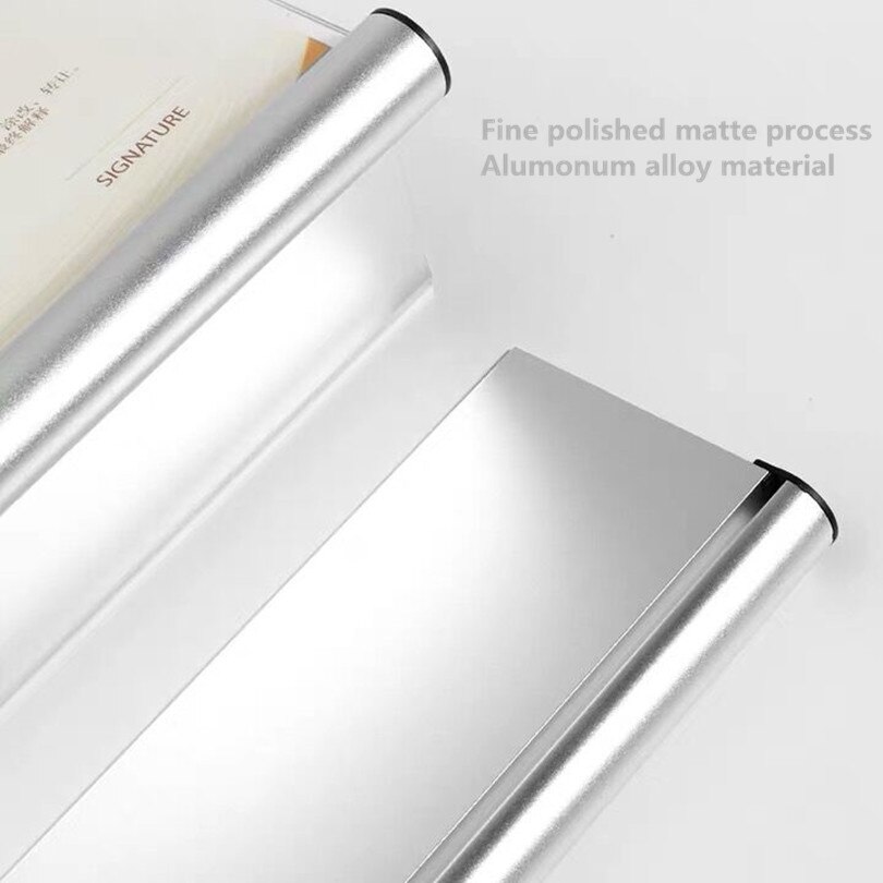 A6 Restaurant Table Tents and Sign Acrylic Menu HoldersClear sign holder with alumnum base Acrylic Picture Photo Frame