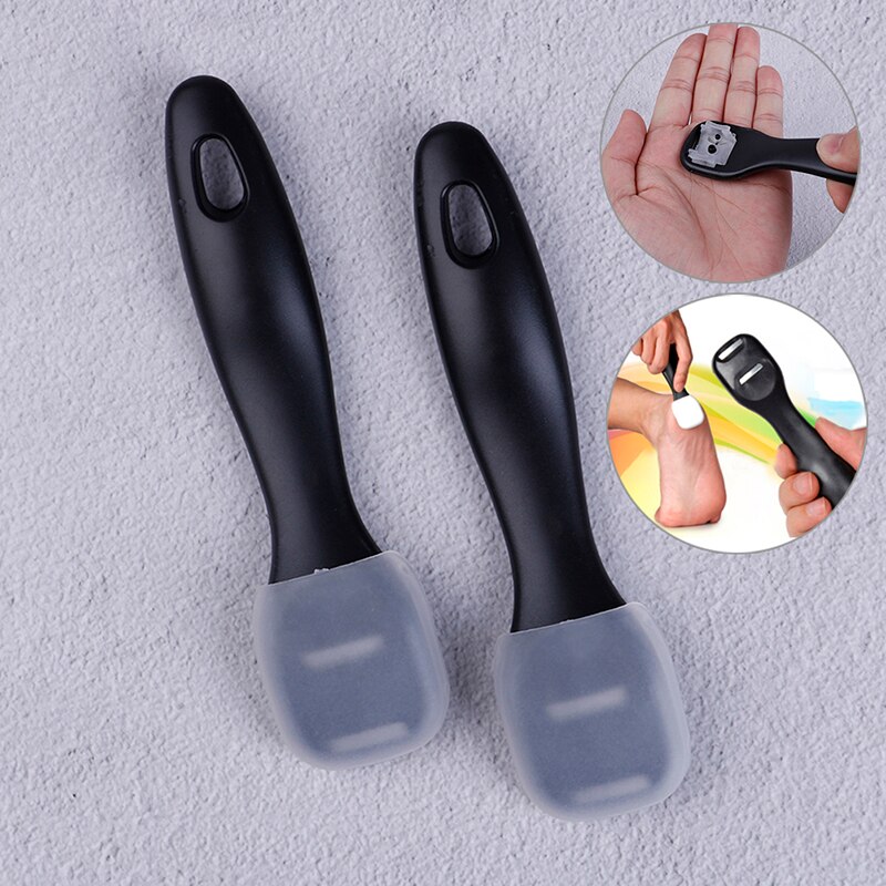 Raspador de pies de acero inoxidable, 1 unidad, eliminador de callos de piel muerta, Lima de talón, rallador, depurador, herramienta de cuidado de uñas para pedicura