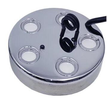 Brumisateur industriel pour serre hydroponique, 36V, 3 têtes, 5 têtes, 6 têtes, sans alimentation à découpage: 5 head single light