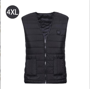 2020 elektryczna podgrzewana kamizelka USB kobiety inteligentna samonagrzewająca się kurtka zewnętrzna podgrzewana cieplejsza odzież podgrzewane podgrzewane podkładki ubrania: XXXXL