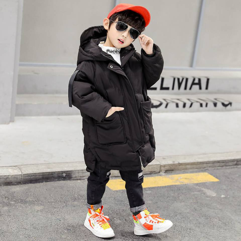 Parcas grossas de inverno para crianças, casacos casuais com capuz para crianças de 4, 5, 6, 8, 10, 11, 12yrs, roupas de inverno para bebê