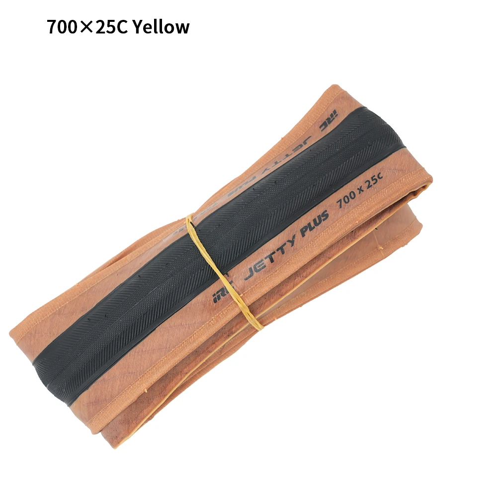 IRC JETTY PLUS Bicycle Tire Road Bike tires 700x23C 700X25C 700X28C yellow side tirel ightweight foldingretro tire: Red