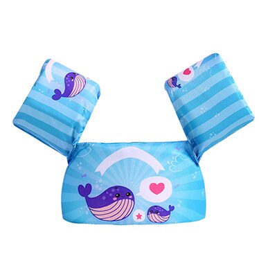 Bébé enfants gilet de bain gilet de sauvetage sécurité Sport nautique mousse bras anneaux dispositifs de flottaison de sécurité nager cercle anneaux de natation âge 2-6: Whale