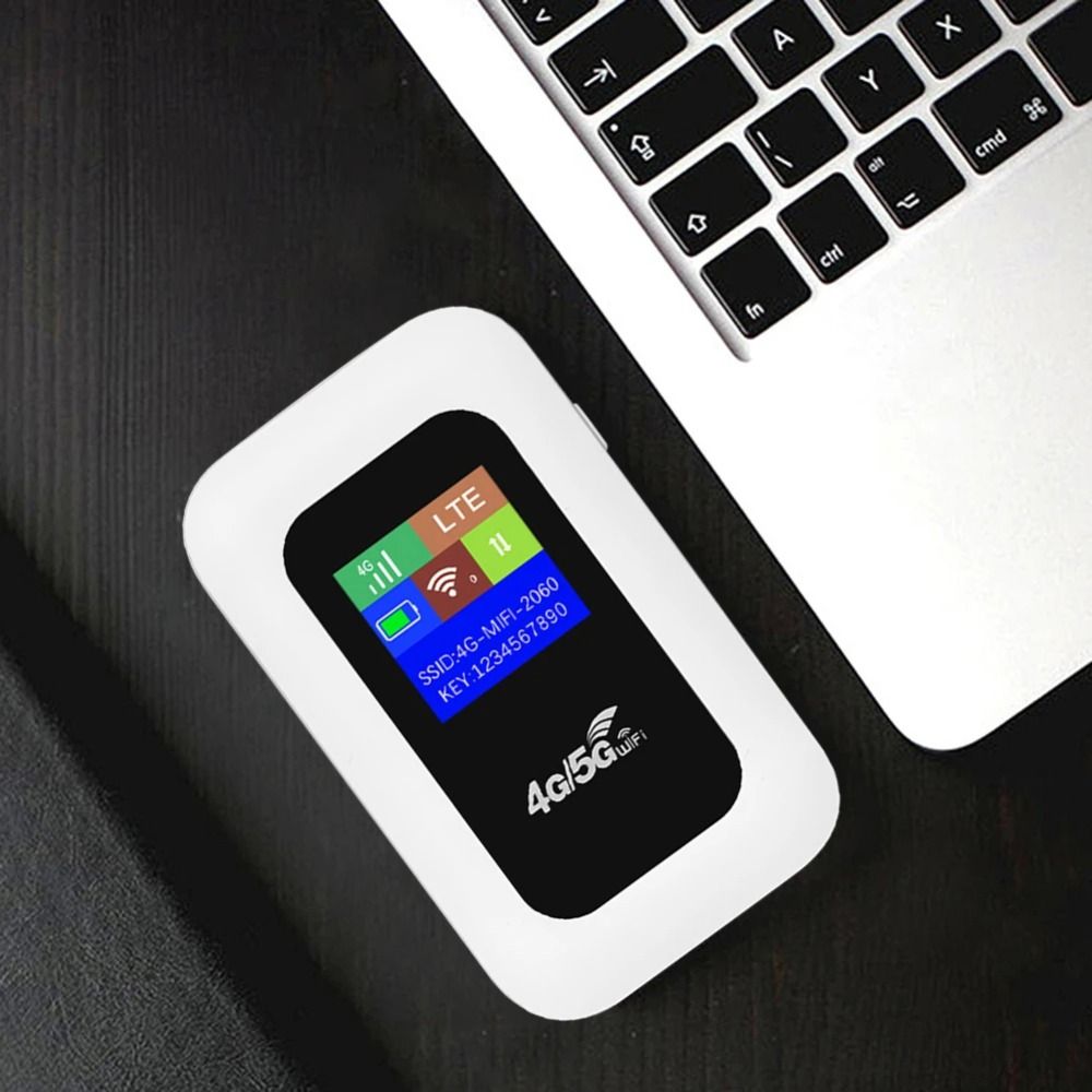 Router Hotspot 4G LTE 2100mAh 150Mbps Mini Kieszonkowy WiFi z Gniazdem Kart SIM Bezprzewodowy Router Internetowy