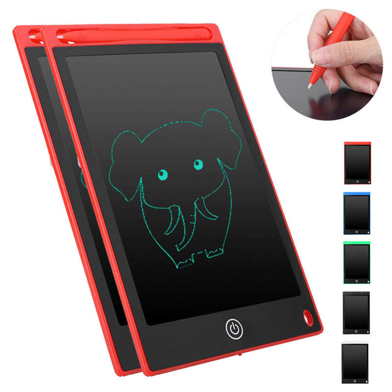 2Pcs 8.5in Electronic Figure LCD Writing Pad Drawing Children Notebook for Family School digital tablets Children Writing Pad