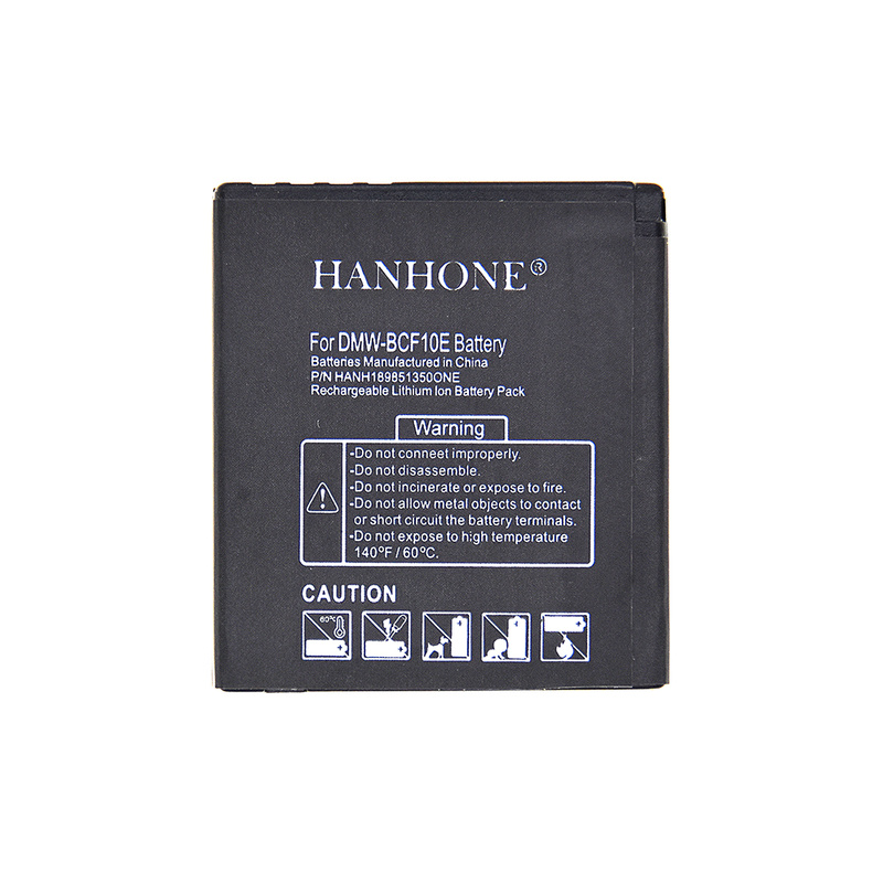 1900mAh batería para cámara Panasonic Lumix CGA 106C CGA-S/106D CGA-S/106B DE-A59B DE-A60B DMW-BCF10E DMW BCF10E DMWBCF10E DMC-F2