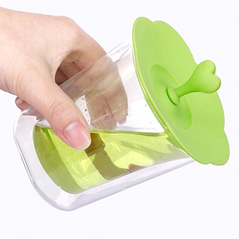 1 sztuk śliczne w kształcie serca może klip łyżka pokrywka na kubek 10.5 cm silikonowa pieczątka pyłoszczelna pokrywa szklana ceramiczna kubek z tworzywa sztucznego