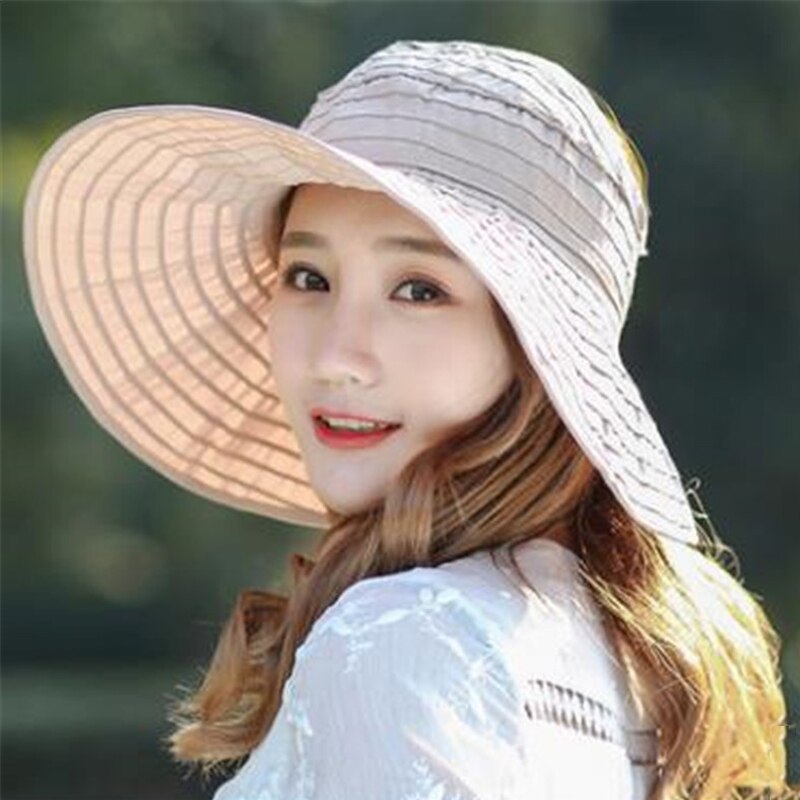 Womens Summer Sun Hat Wide Brim Do Not Diaturb Beach Hat Straw Cap Floppy Foldable Roll Up Cap Beach Sun Hat