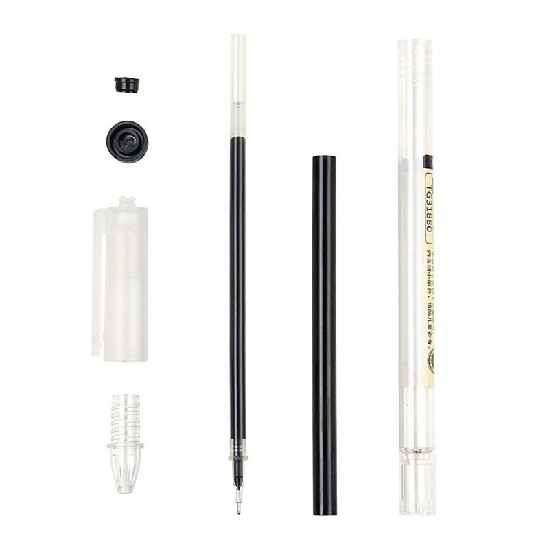 3 Pcs/lot MUJI stylo japonais Gel stylo 0.35mm noir bleu rouge encre stylo fabricant stylo école bureau étudiant examen écriture papeterie approvisionnement