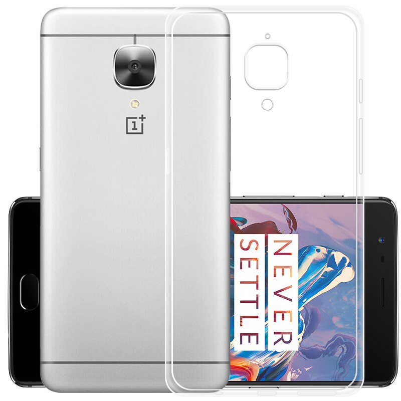 Brand Originele Voor Oneplus 3 Case Back Cover Ultradunne Transparante Zachte Tpu Volledige Beschermende Funda Voor Oneplus 3 Case silicon