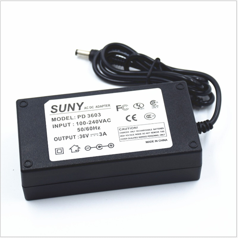 100-240 vac tuloa  ,36v 3a 108w virtalähdettä ,5.5*2.5 ,5.5*2.1 porttia ce fcc muuntaja, led virtalähde au/us/eu/uk pistokkeella