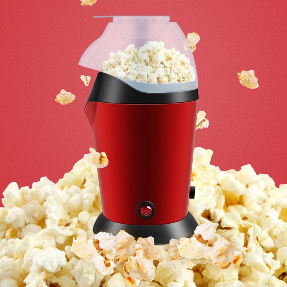 Huishoudelijke Mini Popcorn Makers Air Corn Popper Geschikt Voor Diy Elektrische Popcorn Popper Mini Popcorn Machine