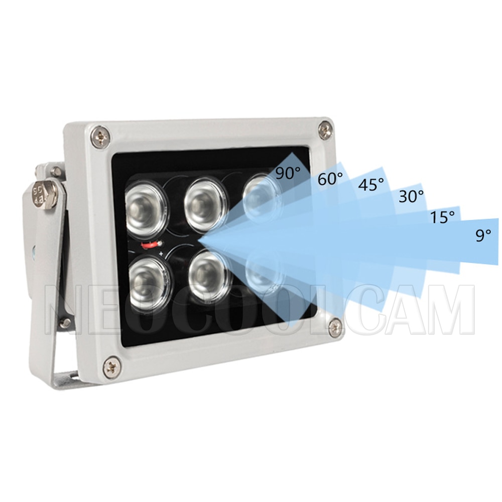 Invisible Led Ir Invisible 50M IR illuminator Light 940nm 6 array L... – Grandado
