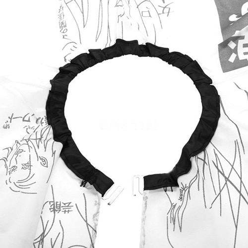 Vattentät frisyr cape tyg klippning hår mönster salong barber cape frisör frisör förkläde omlott klänning verktyg frisör förkläde